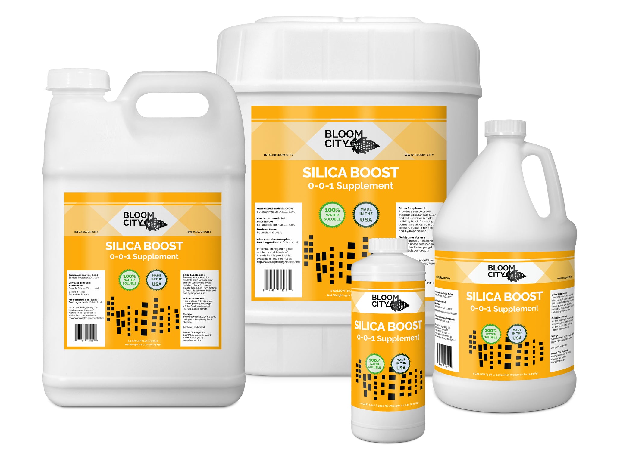 Silica Boost  Growing Supplement - Bloom City